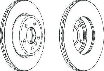 Ferodo DDF1271C-1 - Disque de frein cwaw.fr