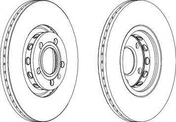 Ferodo DDF1707C-1 - Disque de frein cwaw.fr