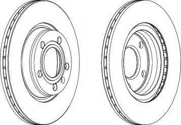 Ferodo DDF1708C-1 - Disque de frein cwaw.fr