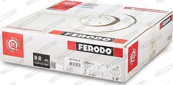 Ferodo DDF1716C-1-D - Disque de frein cwaw.fr