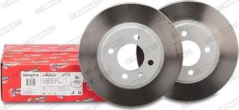 Ferodo DDF207P-D - Disque de frein cwaw.fr