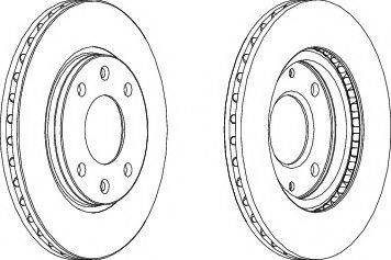 Ferodo DDF214C-1 - Disque de frein cwaw.fr