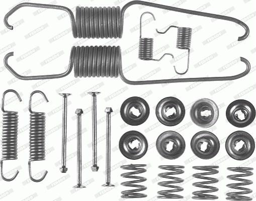 Ferodo FBA61 - Kit d'accessoires, mâchoire de frein cwaw.fr