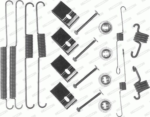 Ferodo FBA122 - Kit d'accessoires, mâchoire de frein cwaw.fr