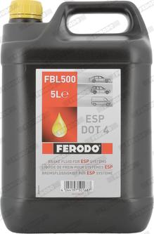 Ferodo FBL500 - Liquide de frein cwaw.fr