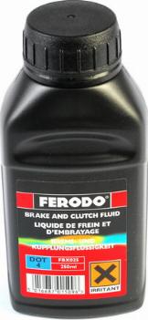 Ferodo FBX025A - Liquide de frein cwaw.fr