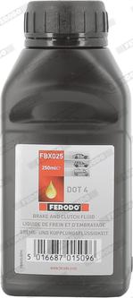 Ferodo FBX025 - Liquide de frein cwaw.fr