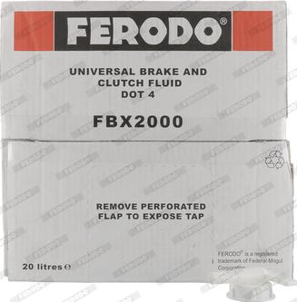 Ferodo FBX2000 - Liquide de frein cwaw.fr