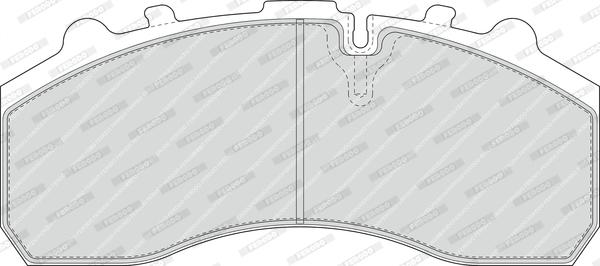 Ferodo FCV1328BFE - Kit de plaquettes de frein, frein à disque cwaw.fr