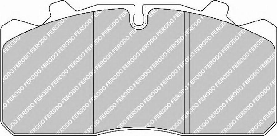 Ferodo FCV1279B - Kit de plaquettes de frein, frein à disque cwaw.fr