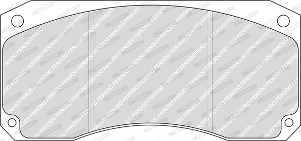 Ferodo FCV769 - Kit de plaquettes de frein, frein à disque cwaw.fr