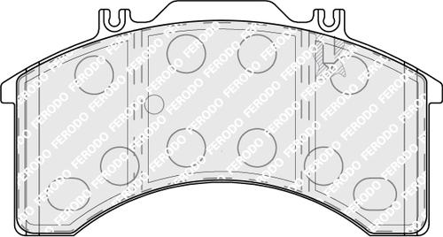 Ferodo FCV770 - Kit de plaquettes de frein, frein à disque cwaw.fr