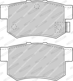 Ferodo FDB956-D - Kit de plaquettes de frein, frein à disque cwaw.fr