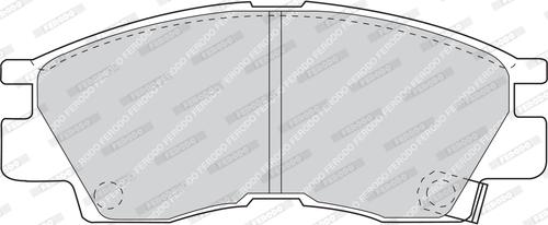 Ferodo FDB936 - Kit de plaquettes de frein, frein à disque cwaw.fr