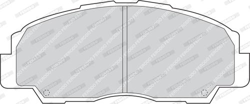 Ferodo FDB938 - Kit de plaquettes de frein, frein à disque cwaw.fr