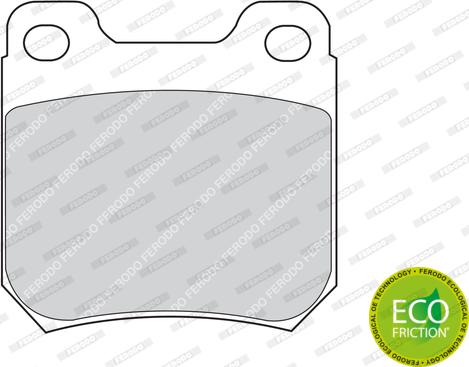 Ferodo FDB973 - Kit de plaquettes de frein, frein à disque cwaw.fr