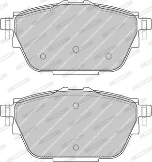 Ferodo FDB4995-D - Kit de plaquettes de frein, frein à disque cwaw.fr