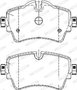 Ferodo FDB4945-D - Kit de plaquettes de frein, frein à disque cwaw.fr