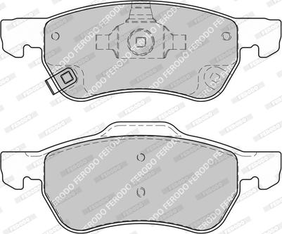 Ferodo FDB4900-D - Kit de plaquettes de frein, frein à disque cwaw.fr