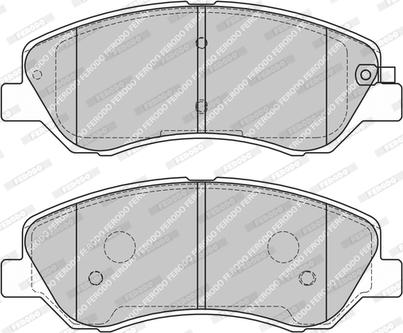 Ferodo FDB4915-D - Kit de plaquettes de frein, frein à disque cwaw.fr