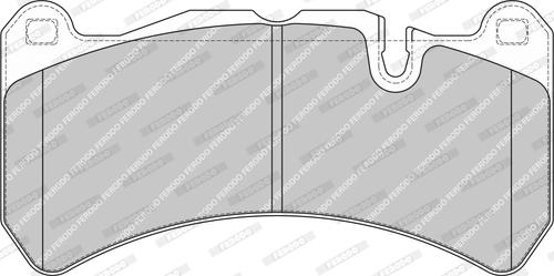 Ferodo FDB4988-D - Kit de plaquettes de frein, frein à disque cwaw.fr