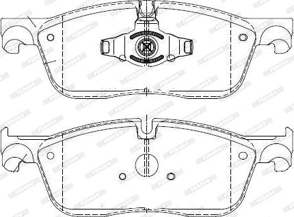 Ferodo FDB4926-D - Kit de plaquettes de frein, frein à disque cwaw.fr