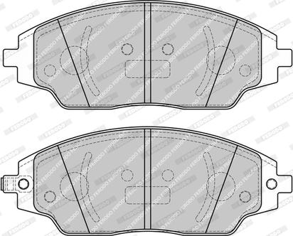 Ferodo FDB4496-D - Kit de plaquettes de frein, frein à disque cwaw.fr