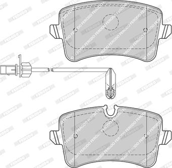 Ferodo FDB4410-OES - Kit de plaquettes de frein, frein à disque cwaw.fr