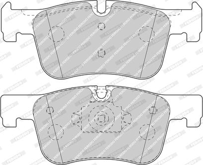 Ferodo FDB4489-D - Kit de plaquettes de frein, frein à disque cwaw.fr