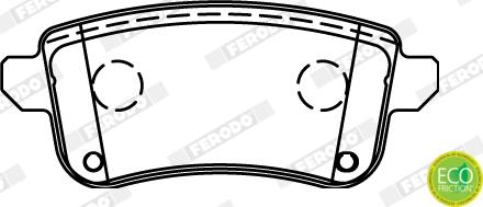 Ferodo FDB4435 - Kit de plaquettes de frein, frein à disque cwaw.fr