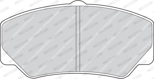 Ferodo FDB450 - Kit de plaquettes de frein, frein à disque cwaw.fr