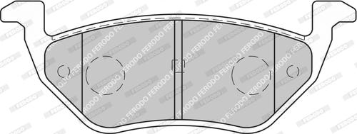 Ferodo FDB4666-D - Kit de plaquettes de frein, frein à disque cwaw.fr