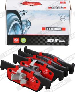 Ferodo FDB4615-S - Kit de plaquettes de frein, frein à disque cwaw.fr