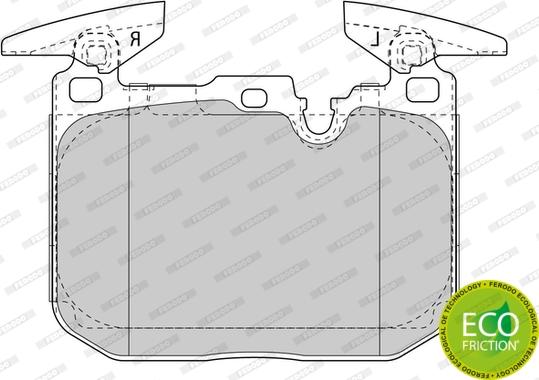 Ferodo FDB4611 - Kit de plaquettes de frein, frein à disque cwaw.fr