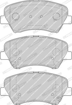 Ferodo FDB4613-D - Kit de plaquettes de frein, frein à disque cwaw.fr