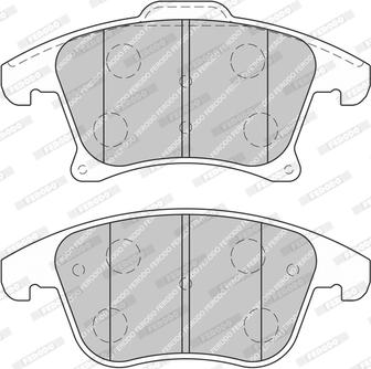 Ferodo FDB4684-D - Kit de plaquettes de frein, frein à disque cwaw.fr