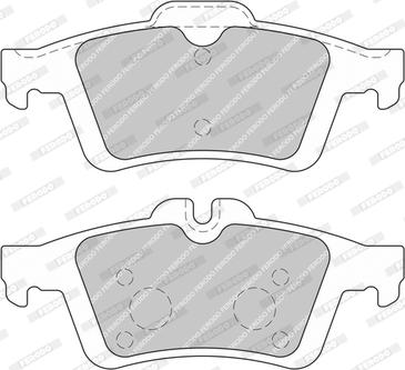 Ferodo FDB4686-D - Kit de plaquettes de frein, frein à disque cwaw.fr