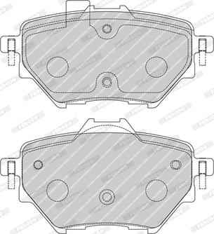 Ferodo FDB4680-D - Kit de plaquettes de frein, frein à disque cwaw.fr