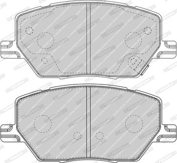 Ferodo FDB4688-D - Kit de plaquettes de frein, frein à disque cwaw.fr