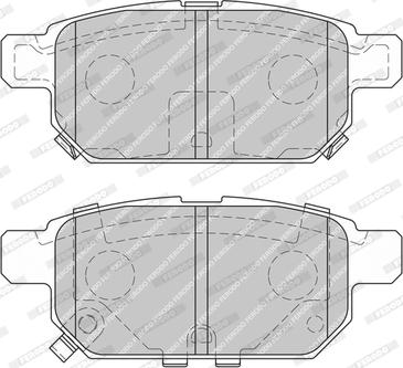 Ferodo FDB4672-D - Kit de plaquettes de frein, frein à disque cwaw.fr