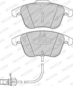 Ferodo FDB4045-D - Kit de plaquettes de frein, frein à disque cwaw.fr