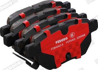 Ferodo FDB4042-S - Kit de plaquettes de frein, frein à disque cwaw.fr