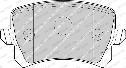 Ferodo FDB4058-D - Kit de plaquettes de frein, frein à disque cwaw.fr