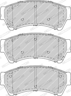 Ferodo FDB4062-D - Kit de plaquettes de frein, frein à disque cwaw.fr