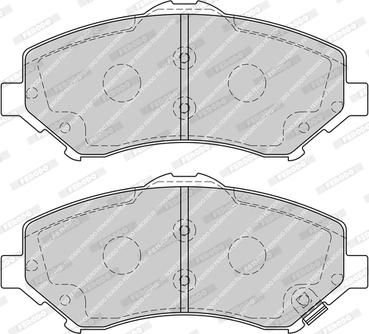 Ferodo FDB4074-D - Kit de plaquettes de frein, frein à disque cwaw.fr