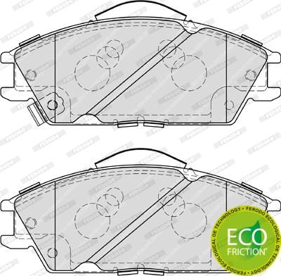 Ferodo FDB4076 - Kit de plaquettes de frein, frein à disque cwaw.fr