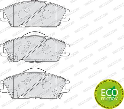 Ferodo FDB4076 - Kit de plaquettes de frein, frein à disque cwaw.fr