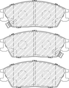 Ferodo FDB4076 - Kit de plaquettes de frein, frein à disque cwaw.fr