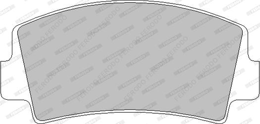 Ferodo FDB40 - Kit de plaquettes de frein, frein à disque cwaw.fr