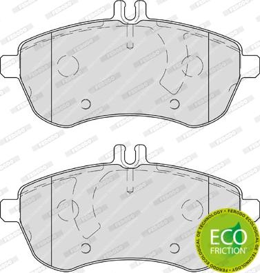 Ferodo FDB4199 - Kit de plaquettes de frein, frein à disque cwaw.fr